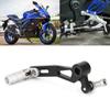 Yctze Motorcycle Shift Lever Installation Kit, Metal Folding Shift Lever with Screw Rod Fit