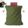 Orchard Harvest Organizer Collapsible Foraging Bag with Belt, Canvas And PU Leather Waist Adjustable Belt Pouch, Hands Free for Picking Fruits