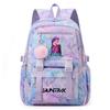 Cartoon Anime K-Pop Demon Hunters Printed Backpack Schoolbag for Teenager Student Girl Boy Bookbag Large Capacity Waterproof Travel Bag Gift