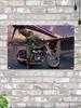 Metal Tin Sign Harley Davidson Motorcycle Poster Retro Wall Art Home Decor