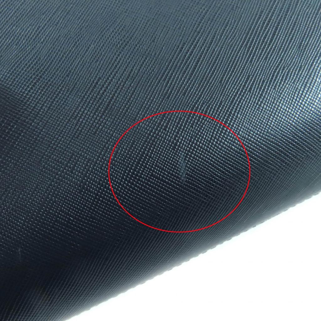 Super A.P.C. Sac Bandoulière Logo Demi-Lune Cuir Cuir bleu marine foncé Femme Occasion