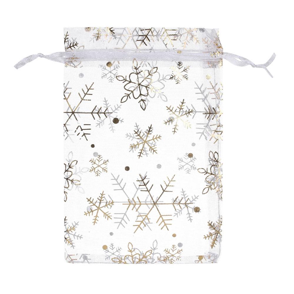 50pcs/lot Party Supplies Red/White Wedding Gifts Strap Jewelry Packaging Bags Gift Pouches Drawstring Candy Pouch Organza Bags