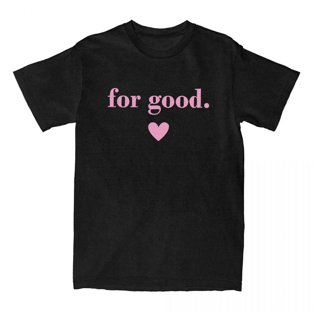 Wicked: for Good The Soundtrack T-shirt Cynthia Erivo Ariana Grande Tshirt Cotton Short Sleeve Women Tee-shirt Unisex Streetwear