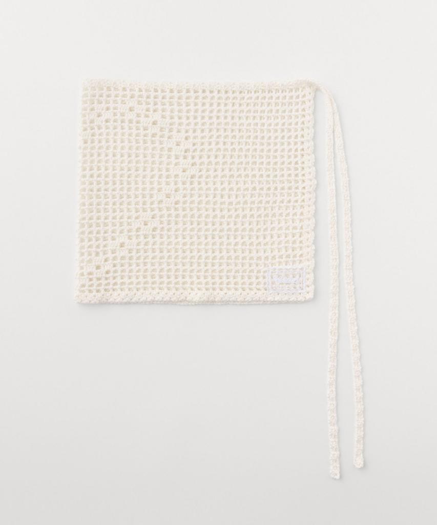 Selliteiljeu Heart Crochet Layered Skirt_White