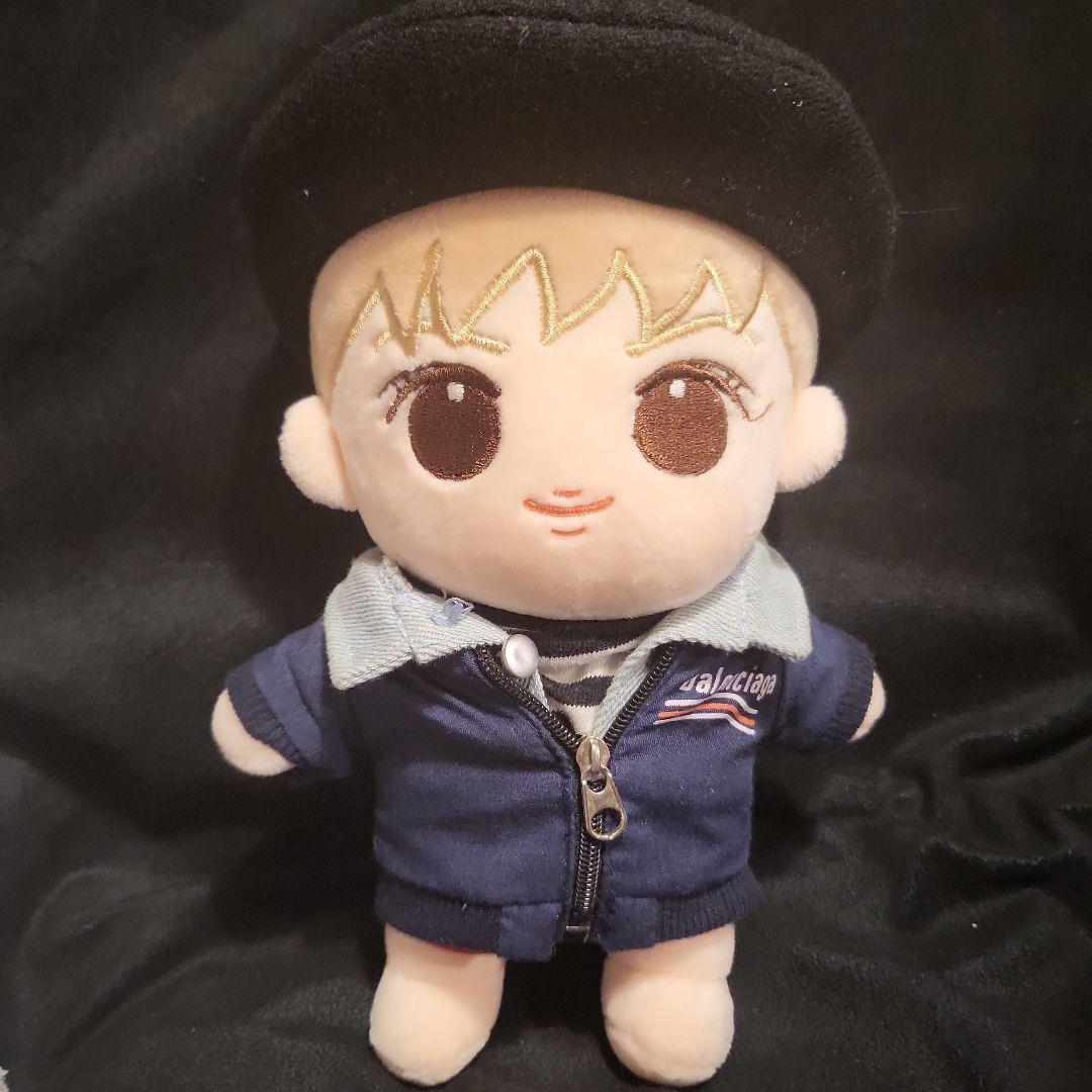 Used Balenciaga Taemin stuffed toy with hat