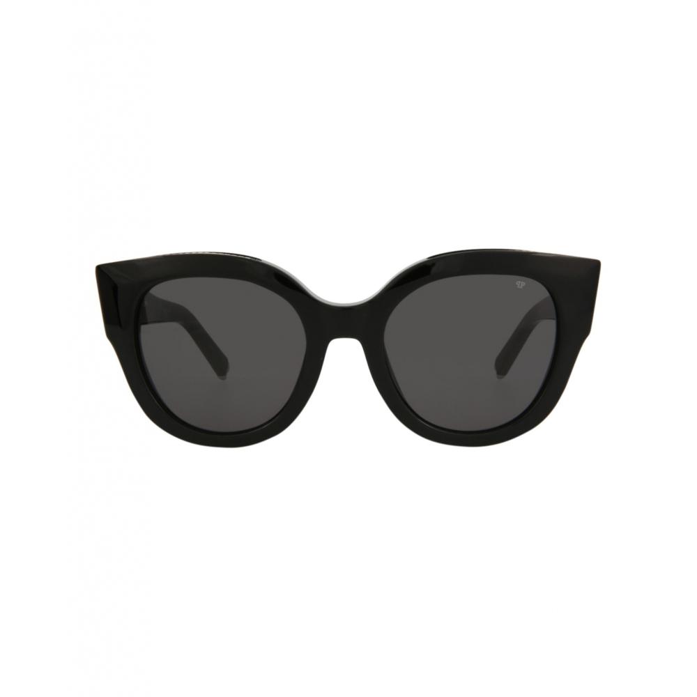 

Philipp Plein Square Frame Acetate Sunglasses black black smoke