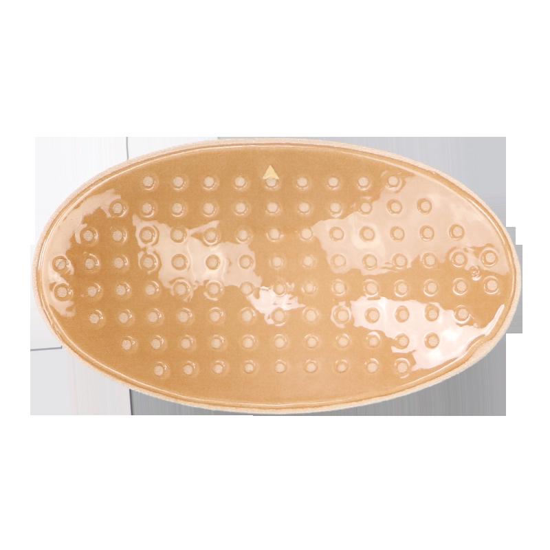 Spalline autoadesive in silicone, antiscivolo, unisex, rimovibili, design ad angolo retto invisibile.