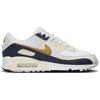 Nike  Air Max 90 Olympic Women Sneakers White Navy Coconut-Milk HF3444-100