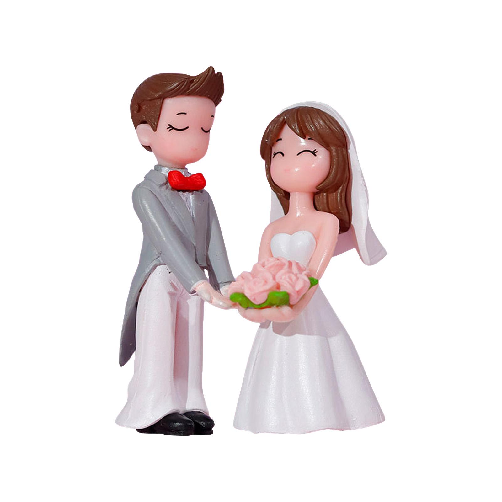 

Valentine s Day Decorative Ornaments And Couple Figurines, Suitable For Engagement Parties, Event Decorations, Bridal Showers, And Other Occasions. One Size білий
