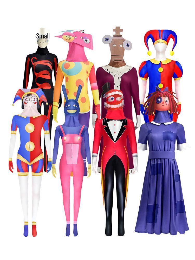 Halloween Clown Costume for Children - Pamniya Jata Cosplay Outfit