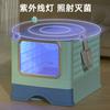 New Fully Enclosed Cat Litter Box Large Drawer Type Folding Pet Toilet Ultraviolet Deodorization Cat Litter Box