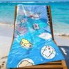 Cute Line Puppy Maltese Towel Beach Towel Travel Lightweight Skin Friendly For Pool Beach Camping Cruise Summer