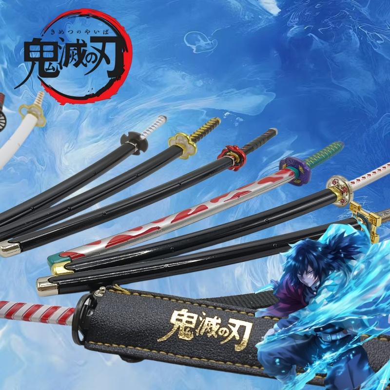 25cm Giappone Demon Slayer Decorazioni Anime Kimetsu No Yaiba Derivati Anime Accessori Samurai Ninja Merchandising Anime Regalo