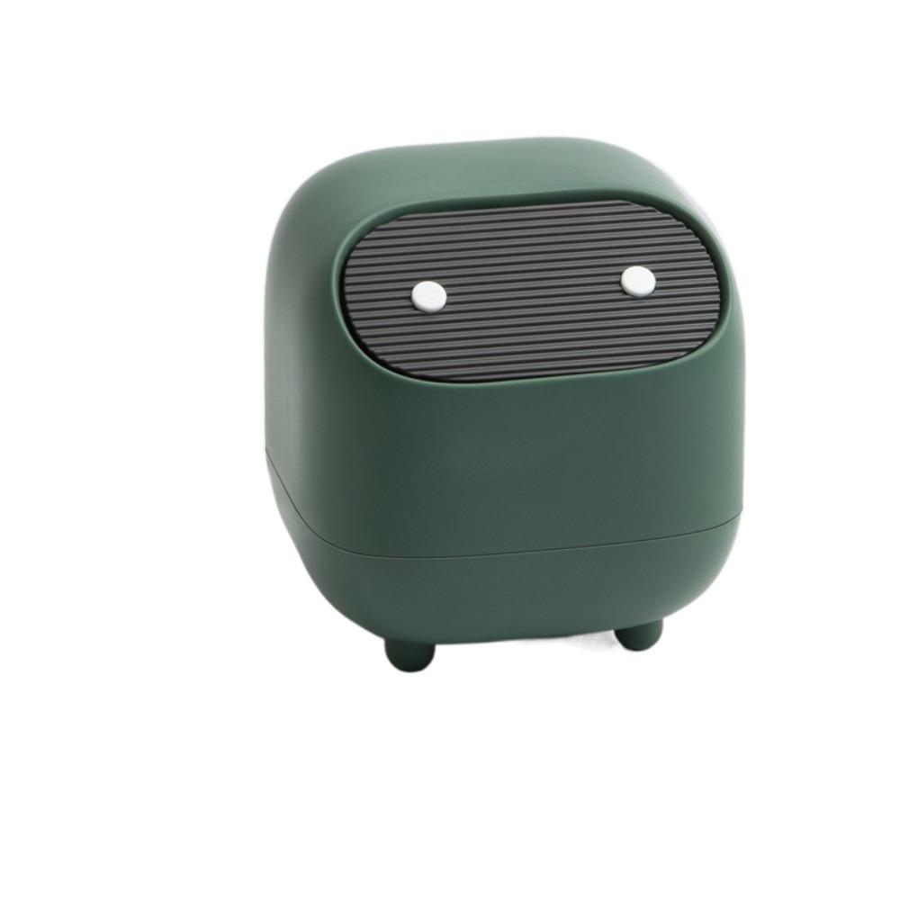 Press Type Desktop Trash Bin Mini Garbage Container Cute Small Trash Can  Household