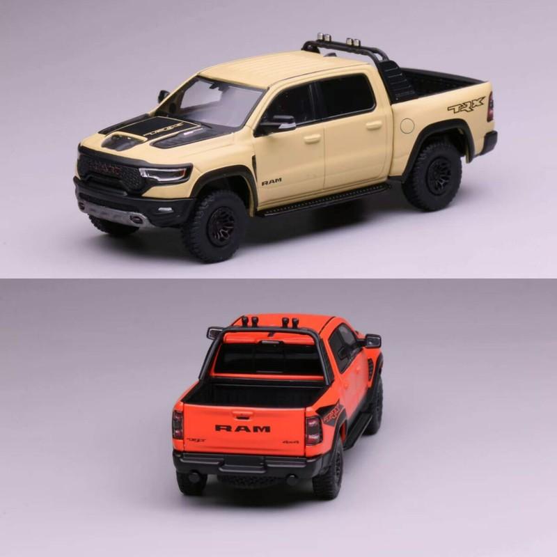 Stock In 596 164 Ram Trx Tyrannosaurus Rex Alloy Car Model Collectible Ornament Gift For Kids Adults Children's Birthday Gift Holiday Present