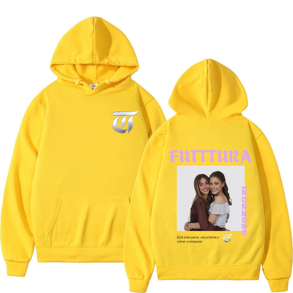 Singer Tini Stoessfuttura Album  Tour Hoodie Men Women Harajuku Pullover Winter High Quality Casual Sweatshirt Fan Gifts