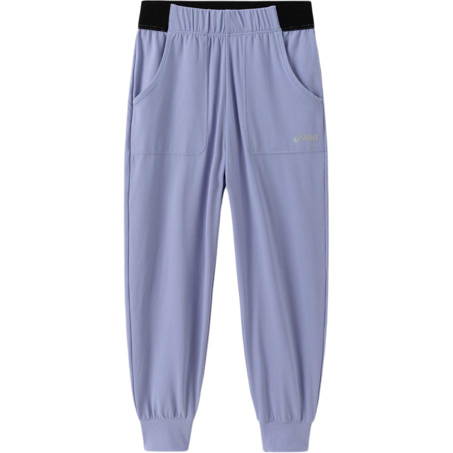 Teenagers ASICS Knitted Sweatpants Sports Performance Purple 333241084055-508 110