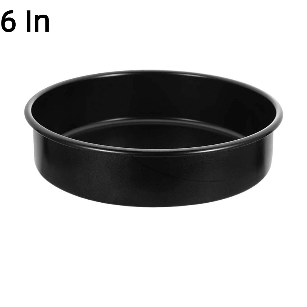 Food Grade 4/6/8/9/10 In Cake Mold Non Stick Heat Resistant Baking Pan Carbon Steel Round Food Container Household