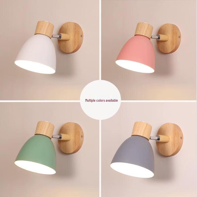 Lampe Murale Oeny Macaron en Bois Massif