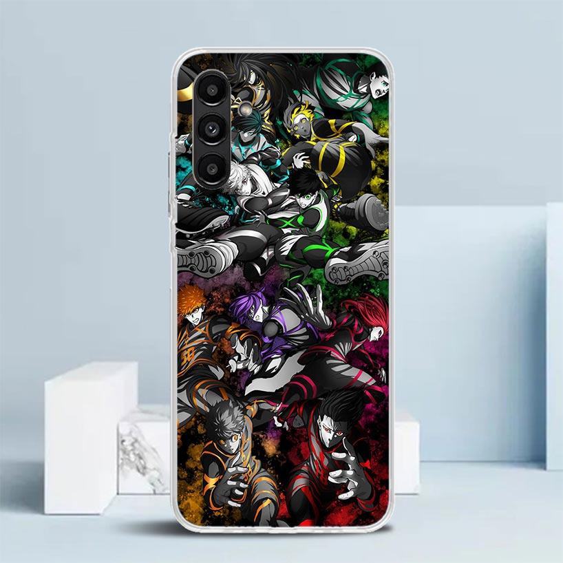 Blue Lock Football Anime Phone Case For Samsung Galaxy A17 A37 A57 A16 A15 A14 A13 A56 A55 A54 A53 A36 A35 A34 A33 A26 A25 A24 A