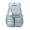 Middle School Student School Bag Girls Cute Backpack Casual Daypack Multiple Pockets Book Bag Waterproof Durable Travel Rucksack
