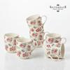 Pink Rose Mug 6-piece Set