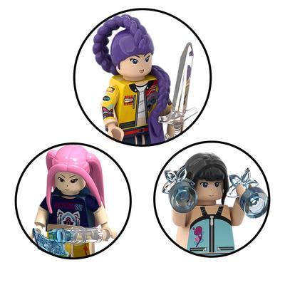 New Product: KPop Demon Hunters Building Blocks, Rumi Assembly Model Doll, Building Blocks Toy