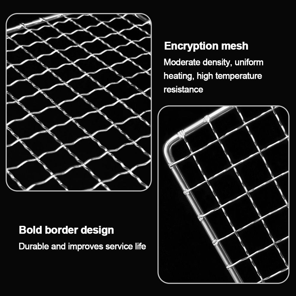 Wiederverwendbare Grillroste Quadratisches Grillnetz Neues Kochnetz-Werkzeug