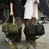 Men's and women's same simple casual belt shoe compartment portable travel bag dry and wet separation sports multi-pocket fitness bag