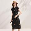 Zhaojun 2026 Mulberry Silk New Chinese Embroidered Dress