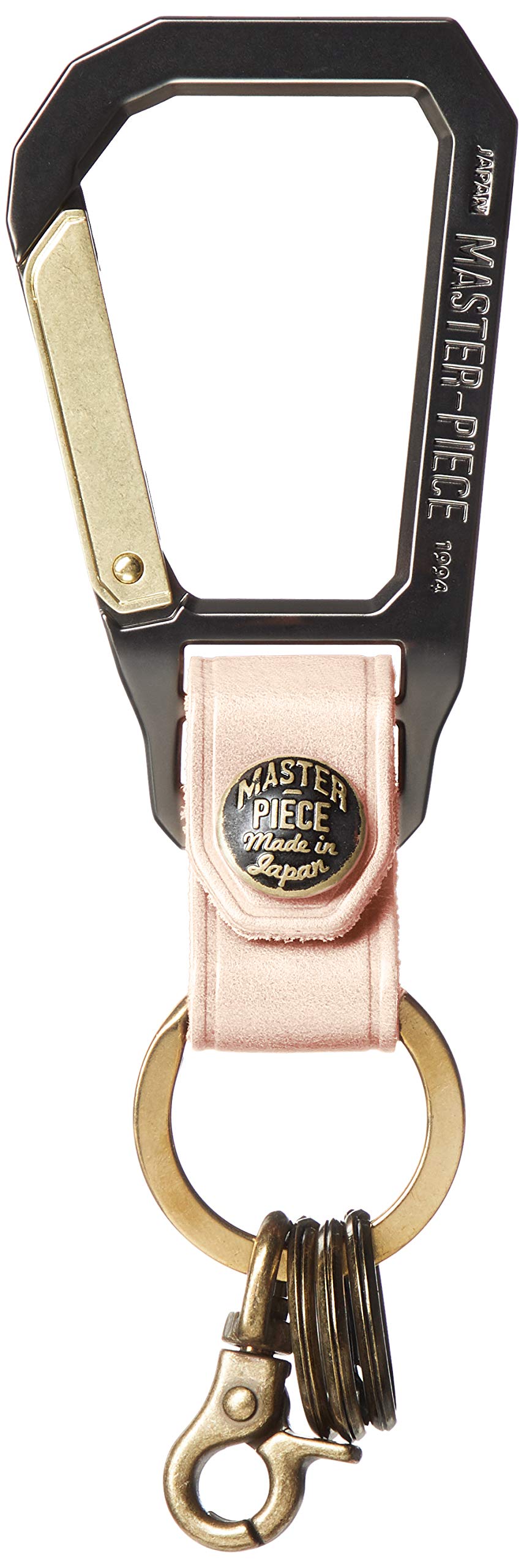 

CARABINER Keychain for One Size [MASTERPIECE] Men, Beige, бежевый