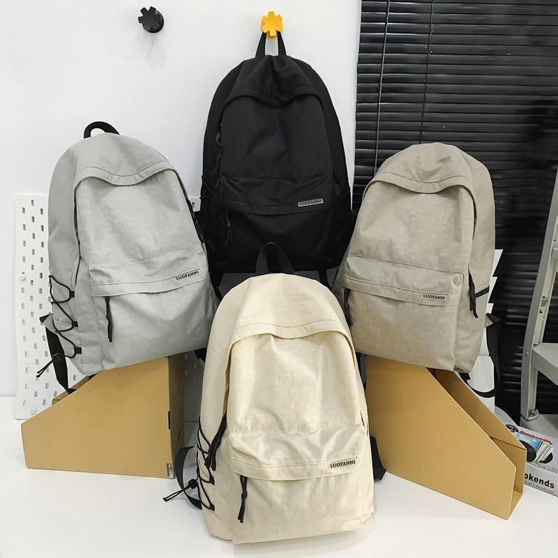 Large capacity new men's and women's schoolbags new student backpacks lightweight casual backpacks