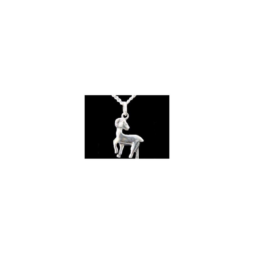 Pendentif Astrologique zodiaque Bélier en argent 925°/00 + chaine