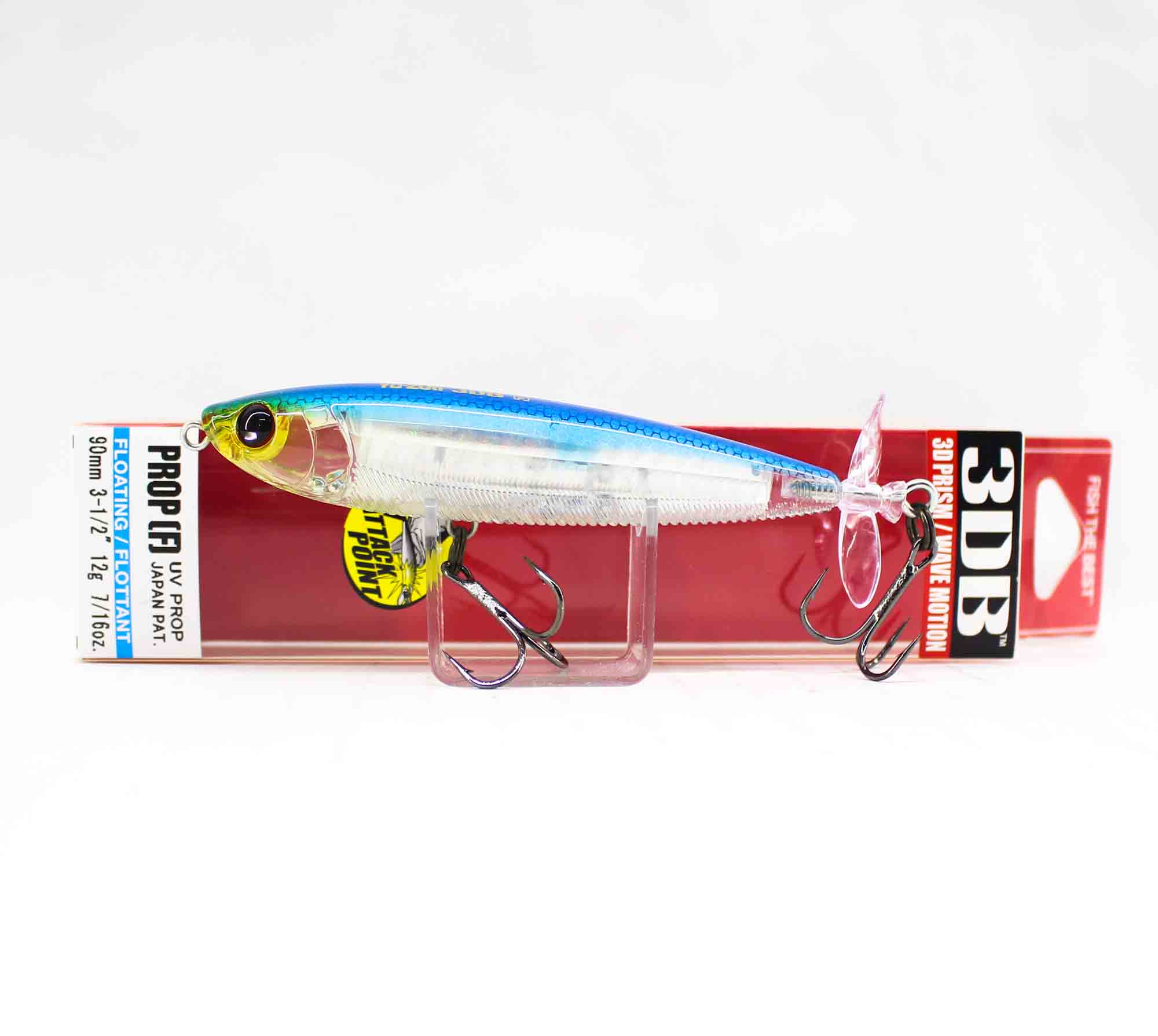 

Yo Zuri Duel 3DB Prop 90 мм Плавающая приманка R1107-PSB (4918)
