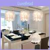White Pure Feather Pendant Light Hanging Lamp Modern Chandelier Decor Bedroom