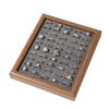 Creative 50 ring display plate, earring storage plate, ring display prop rack, ring viewing plate, stall