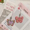 New Cute Butterfly Phone Strap Pendant Keychain Phone Charm Phone Chain Versatile Bag Hanging Decoration