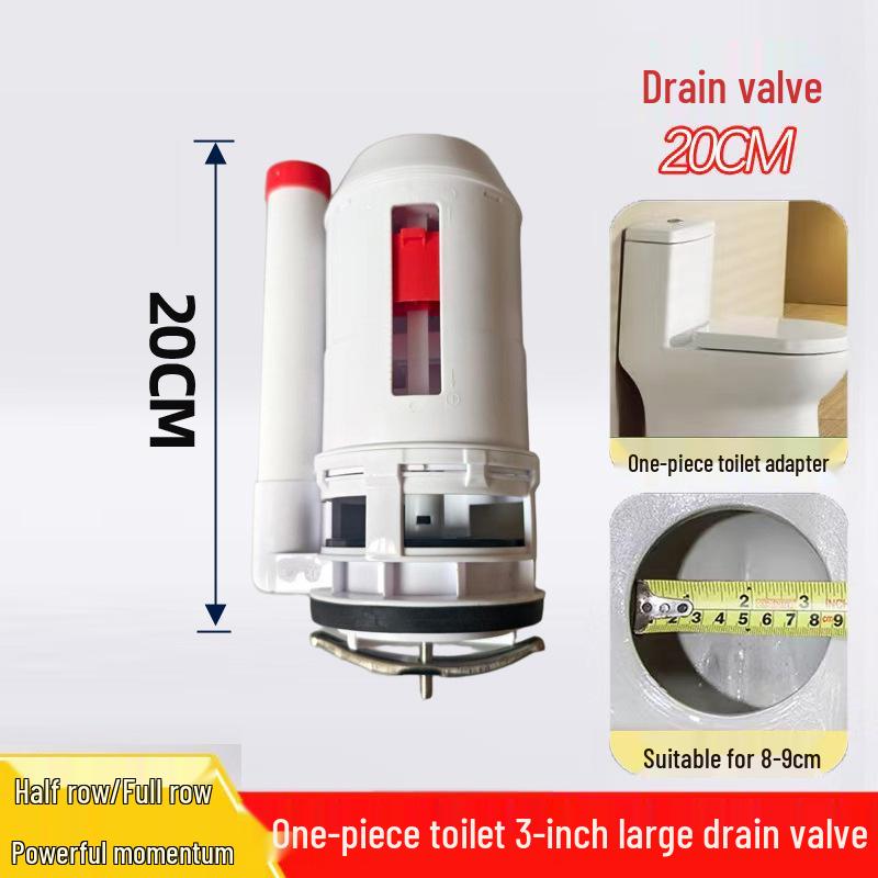 Universelles einteiliges Toilettenspülventil Spülvorrichtung