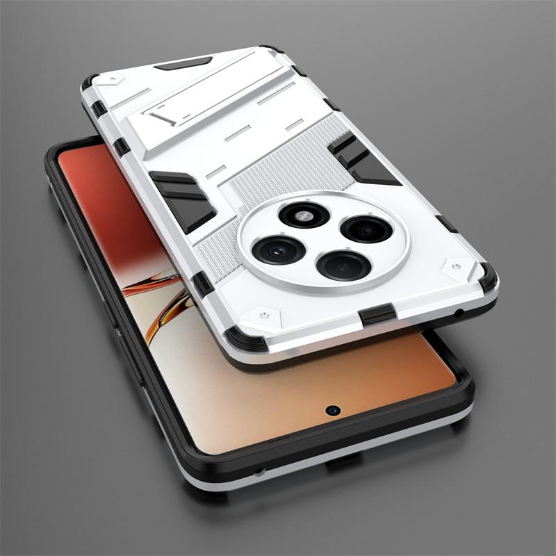 

Для OPPO A3 Pro Чехол OPPO A3 Pro Чехол Роскошный Бронированный ПК Бампер Ударопрочный ТПУ Силиконовый Защитный Чехол для Телефона OPPO A3 Pro OPPO A3 Pro China белый