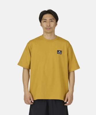 New Standard Square Logo Short Medium T-Shirt NSD-TS-25AU002, Sleeve, Men's/Women's, Yellow,