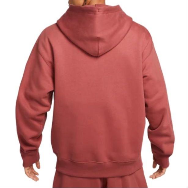 Nike NRG Solo Swoosh Fleece Hoodie 'Red' Men's DR0404-691