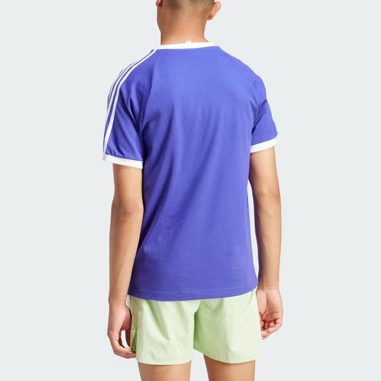 adidas Adicolor Classics 3-Stripes Tee Energy Ink Men Streetwear IM9394