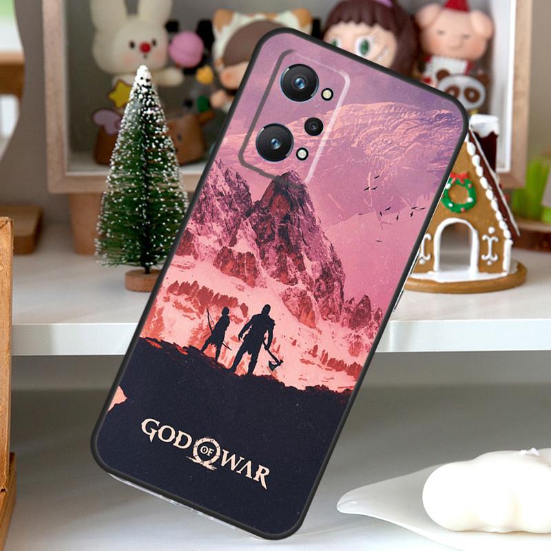God of War For OPPO Realme C55 C35 C33 C31 C30 C25 C21Y C11 GT Neo 5 3T 2T Realme 10 9 11 Pro Plus Case