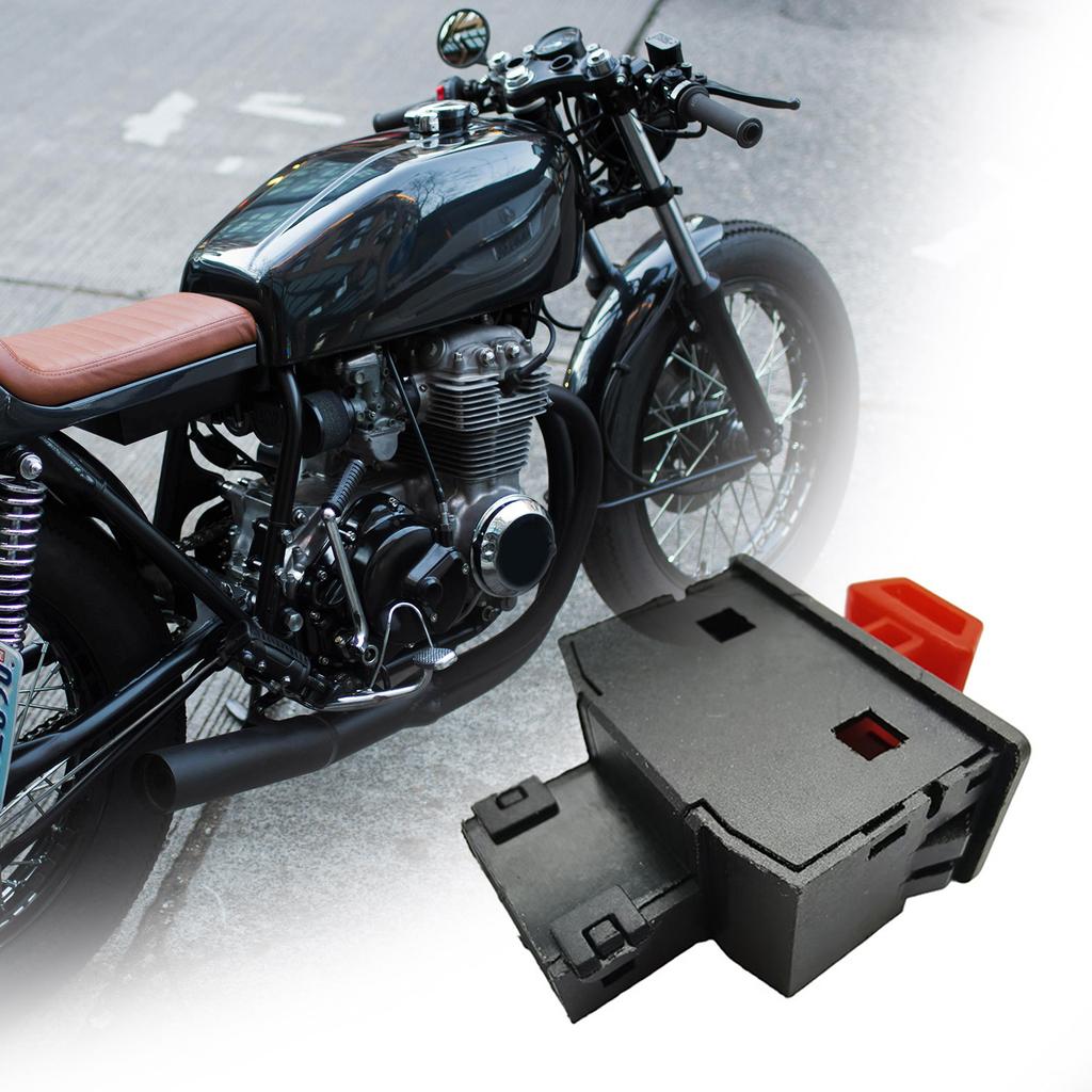 Universal Motorcycle Turn Signal Switch with Emergency Flashing Light Button Simple Installs for Scooters & Motorbikes