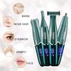 4 In 1 Intimate Areas Haircut Shaver Women Bikini Line Sensitive Razor Balls Eggs Pubic Hair Shaving Trimmer Face Beard Clipper