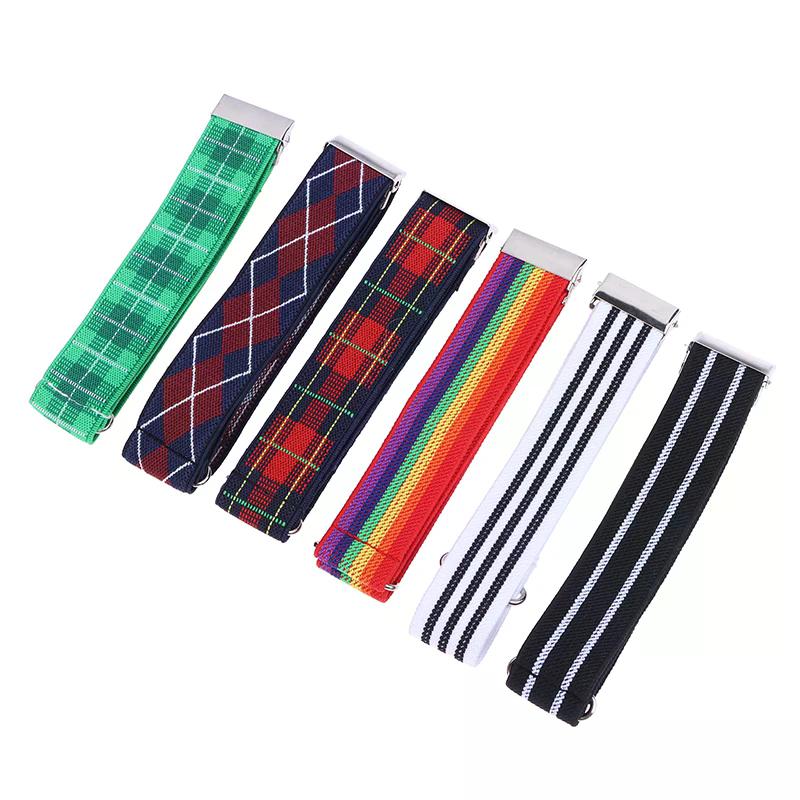 1Pair Elastic Armband Shirt Sleeve Holder Women Men Fashion Adjustable Arm Cuffs Bands For Party Wedding Clothing Accessories