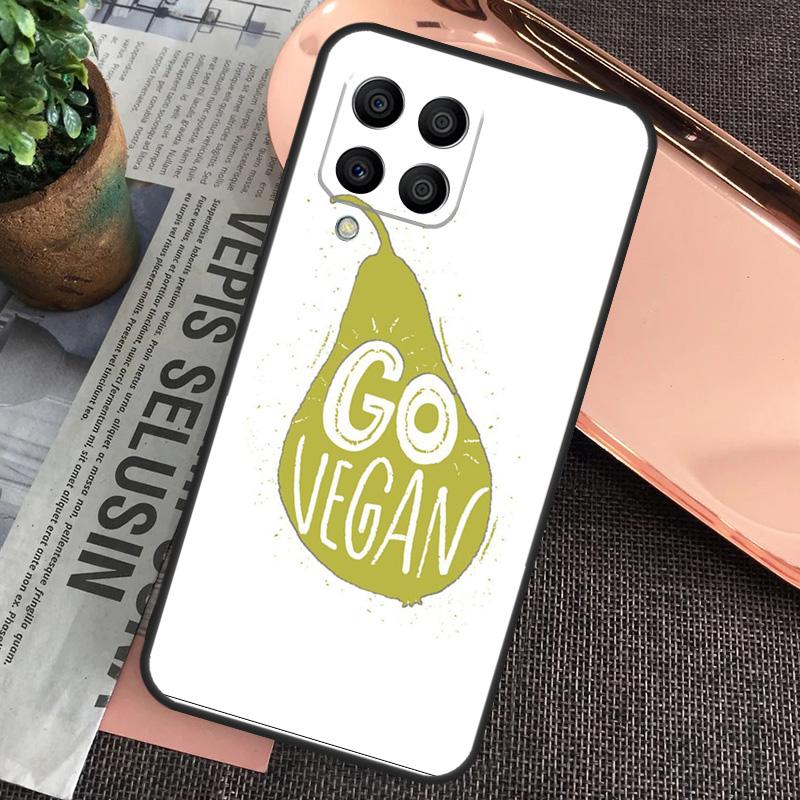 LOVE VEGGIE Vegetarian VEGAN For Samsung Galaxy M34 M54 M14 M53 M33 M13 M12 M32 M52 M20 M15 M55 M21 M51 M30s M31s Case