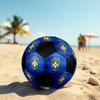 SIZE 5 Brazil National Football Team Soccer Ball Colorful All Ages Machine Stitched PVC Competition Ready Durable High-Bounce