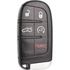 Remote Key Fob Replacement Fits for Chrysler 200 2015-2017 300 Dodge Charger Challenger - Smart Proximity Keyless Entry Remote Control 68155687AB