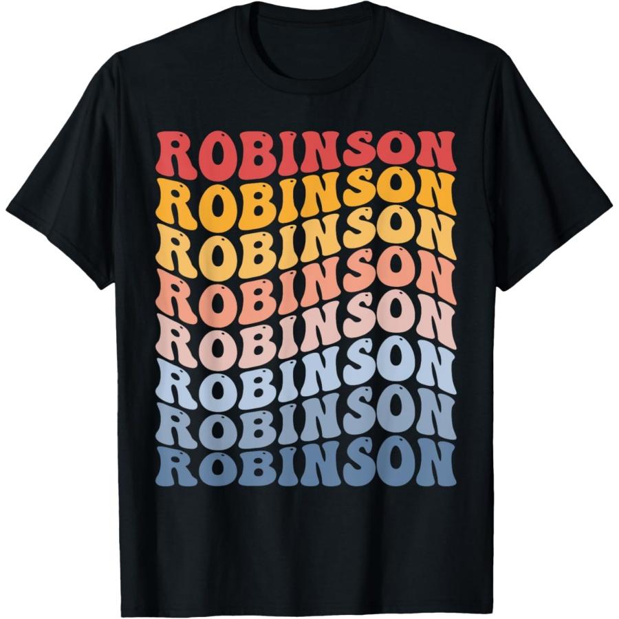 Robinson City Groovy Retro T-Shirt XXXXXL чёрный
